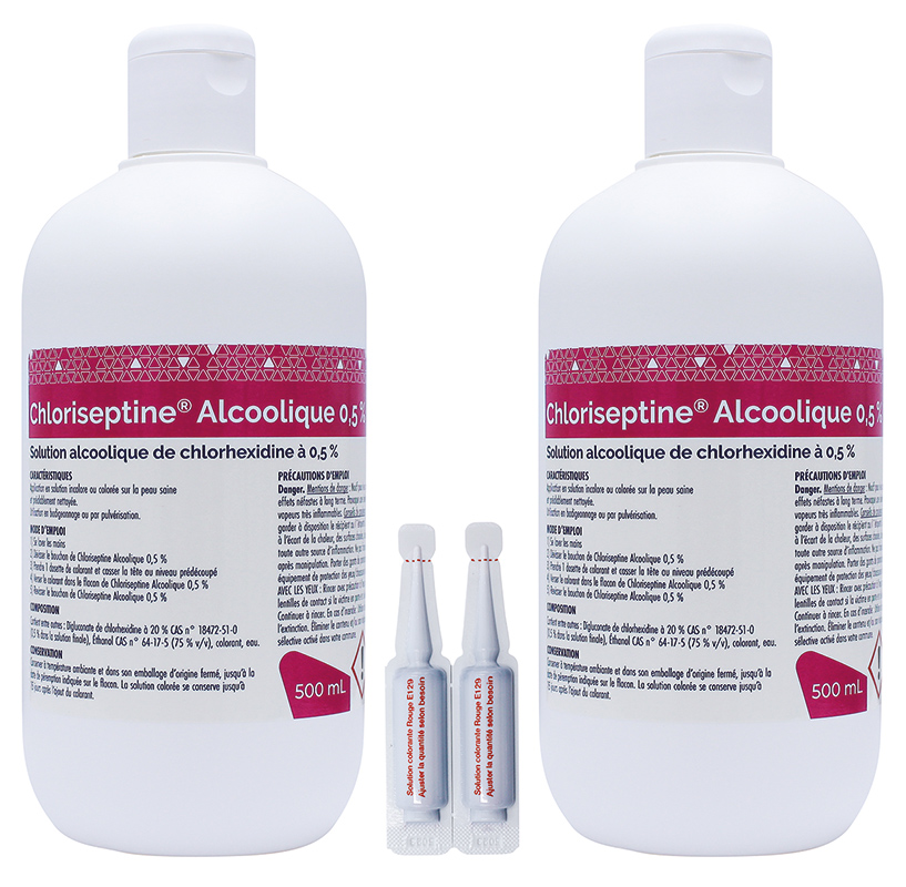 Chloriseptine Alcoolique 0,5%
